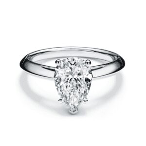 Pear-shaped Diamond Ring